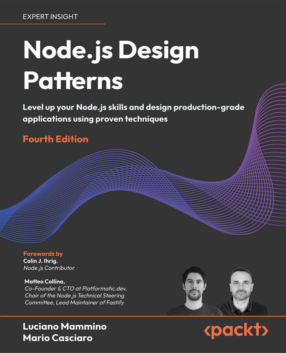 Node.js Design Patterns Book Cover
